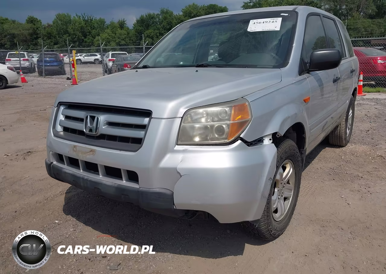 2007 Honda Pilot Lx VIN:5FNYF28167B046146 - 6