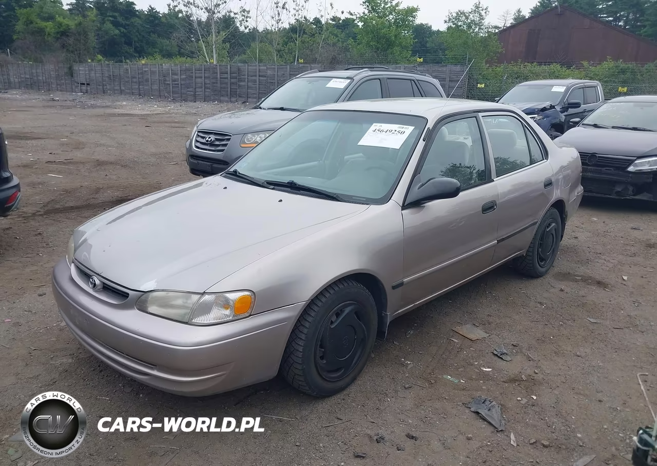 2000 Toyota Corolla Ce VIN:2T1BR12E5YC356667 - 2