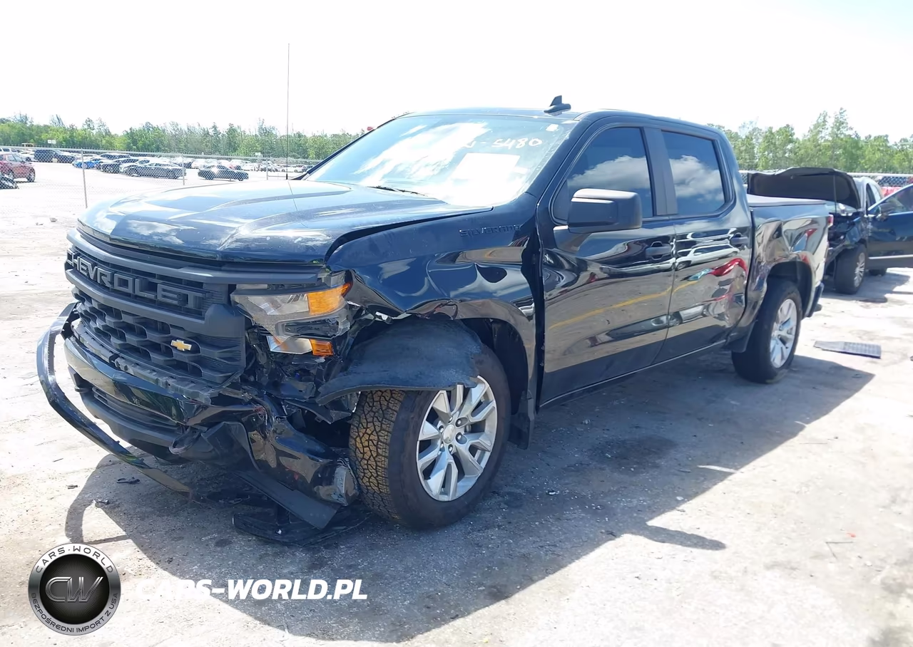 2022 Chevrolet Silverado 1500 2Wd Short Bed Custom VIN:1GCPABEK8NZ585480 - 2
