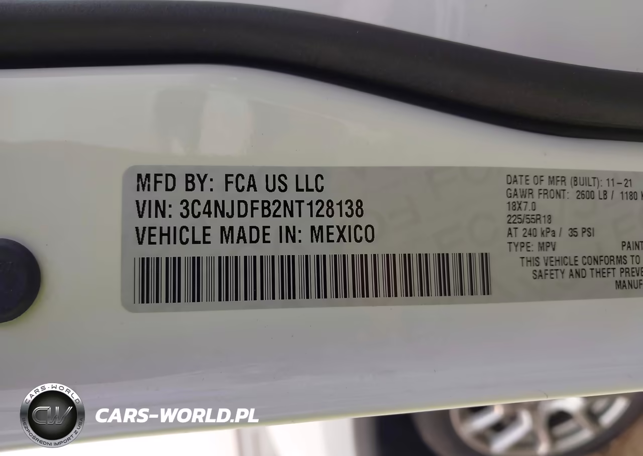 2022 Jeep Compass Latitude Lux 4X4 VIN:3C4NJDFB2NT128138 - 9