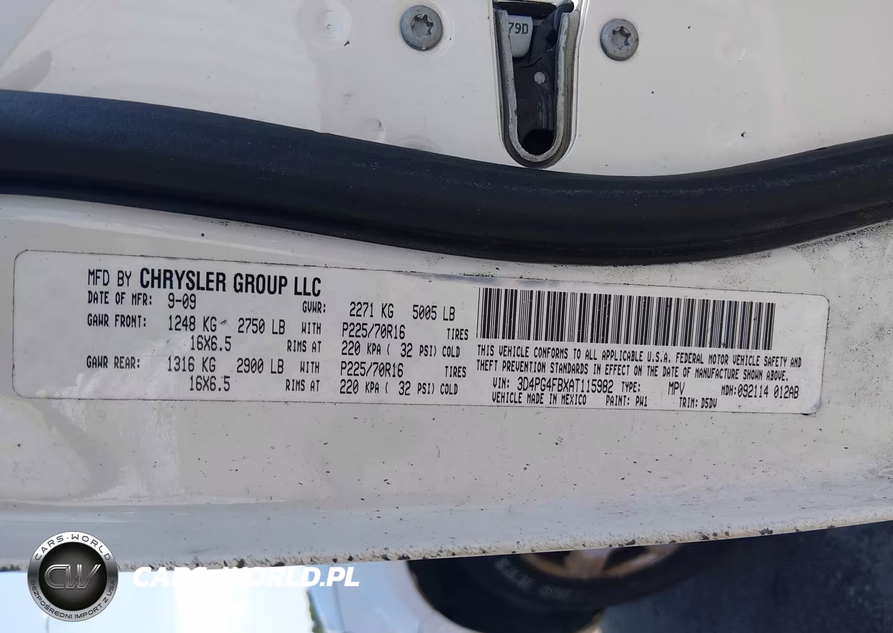 2010 Dodge Journey Se VIN:3D4PG4FBXAT115982 - 9