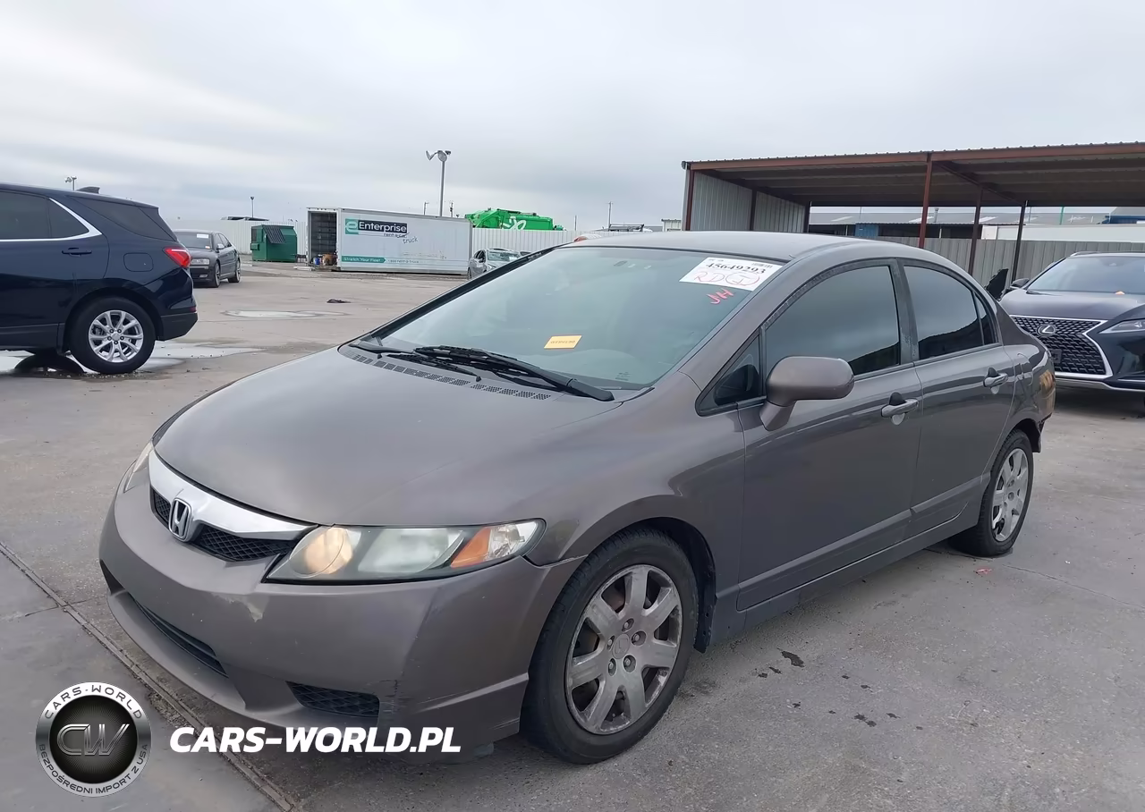2009 Honda Civic Lx VIN:19XFA16509E048988 - 2