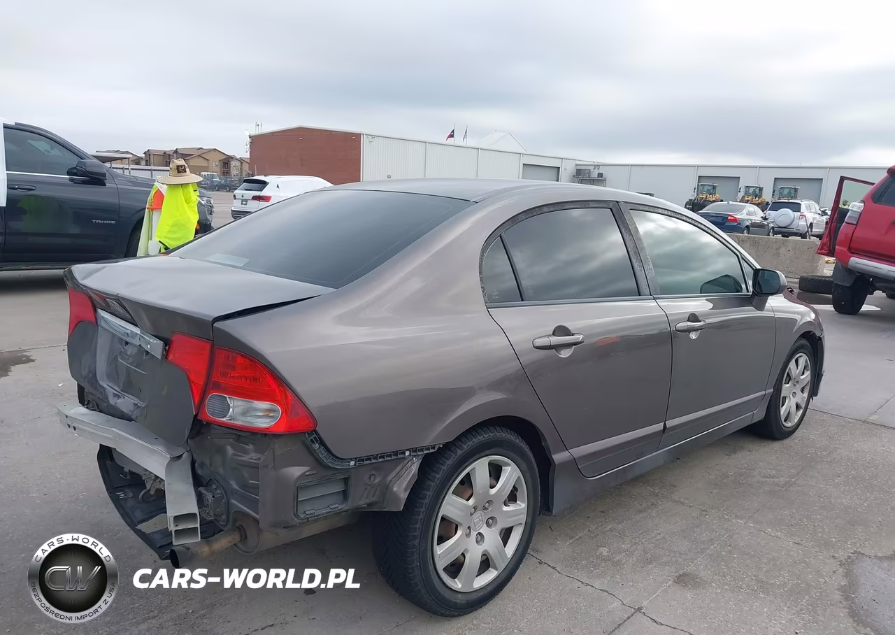 2009 Honda Civic Lx VIN:19XFA16509E048988 - 4
