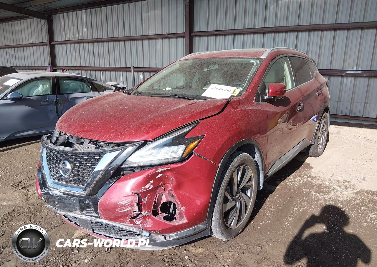 2019 Nissan Murano Sl VIN:5N1AZ2MS8KN156936 - 2
