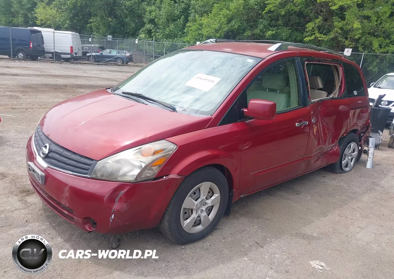 2007 Nissan Quest 3.5 S VIN:5N1BV28U77N136051 - 2