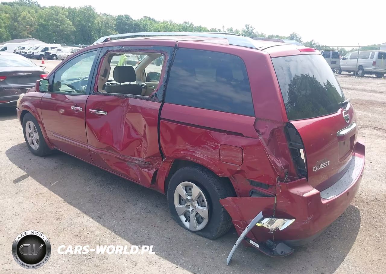 2007 Nissan Quest 3.5 S VIN:5N1BV28U77N136051 - 3