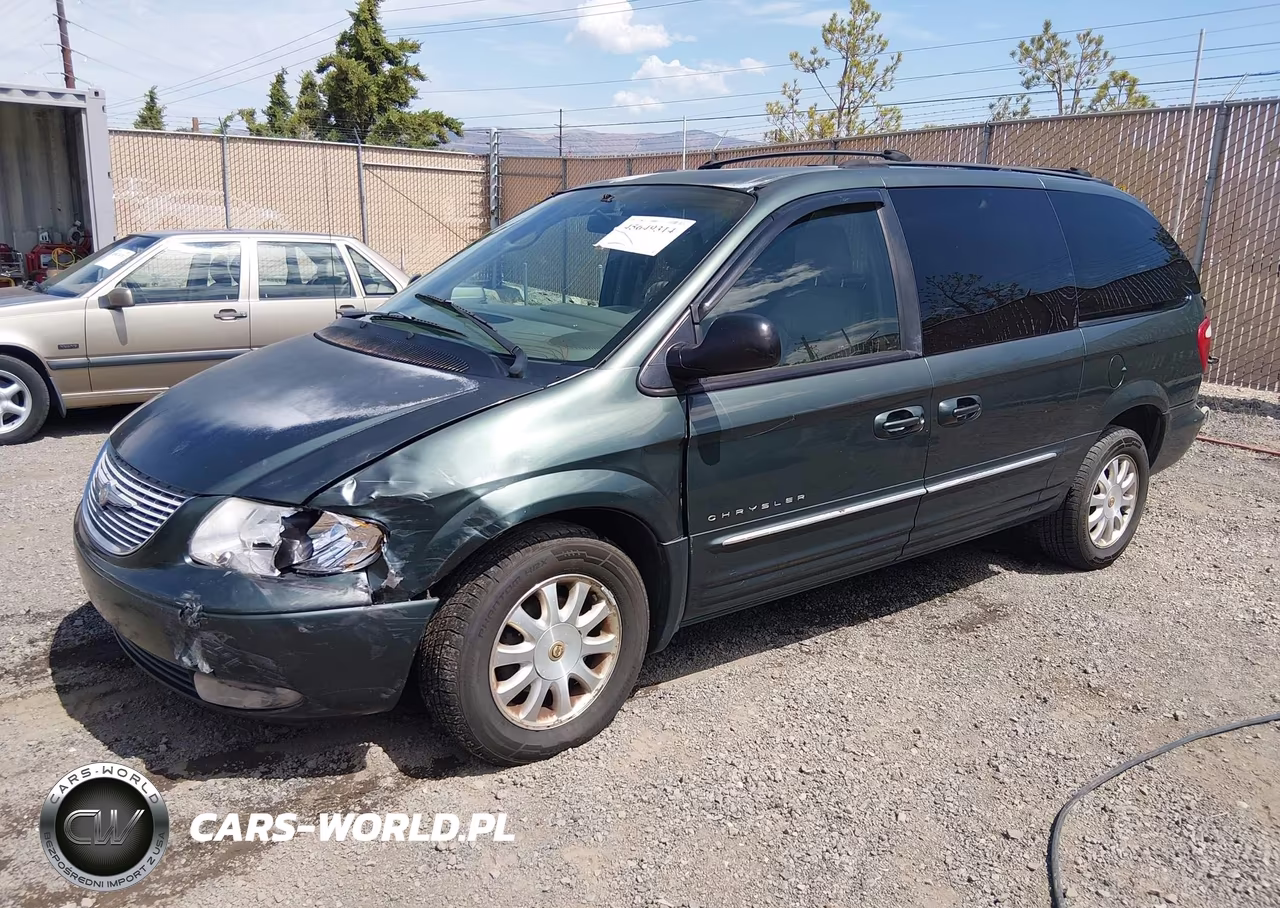 2001 Chrysler Town & Country Lxi VIN:2C8GP54L41R125813 - 2