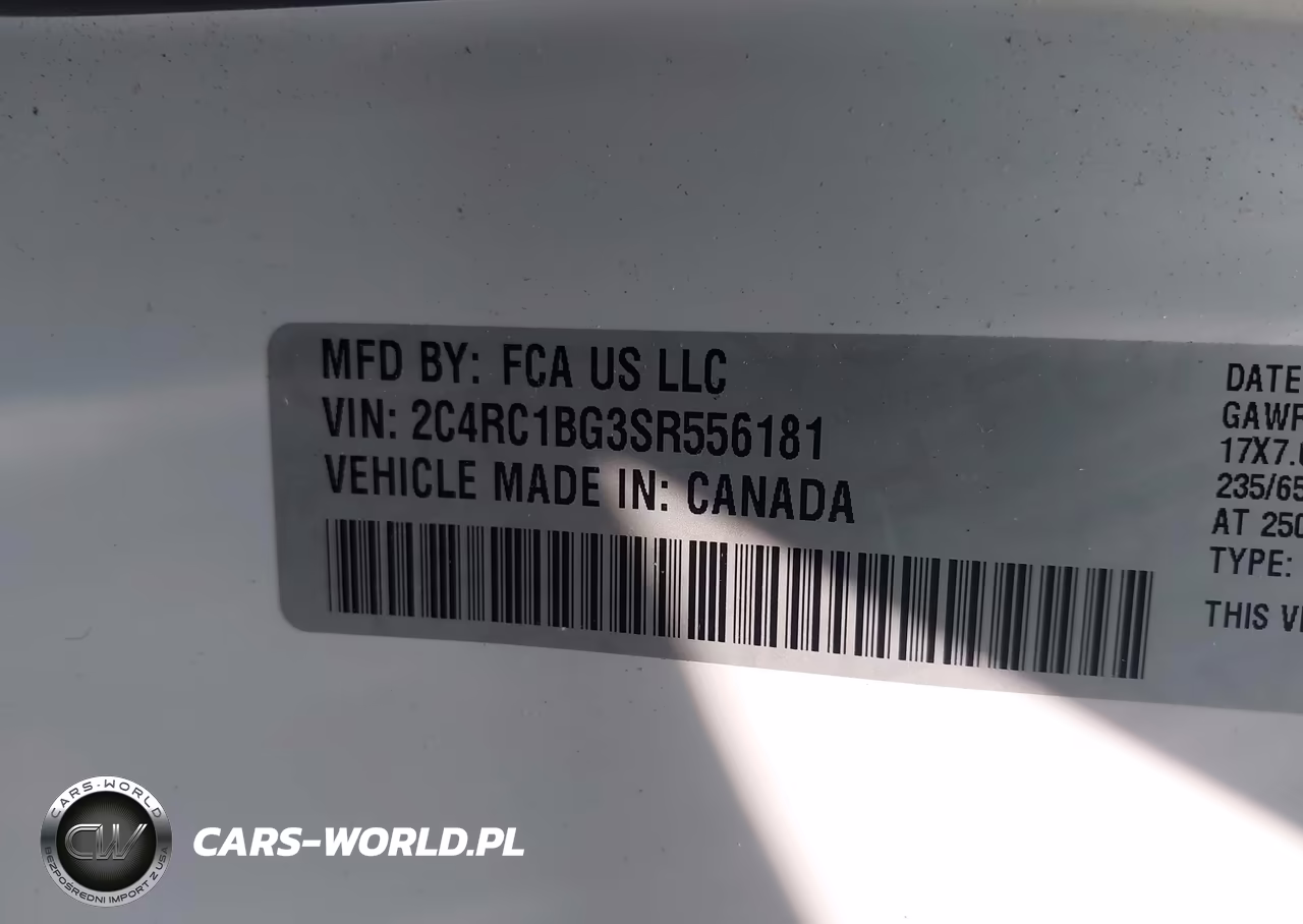 2025 Chrysler Pacifica Select VIN:2C4RC1BG3SR556181 - 9