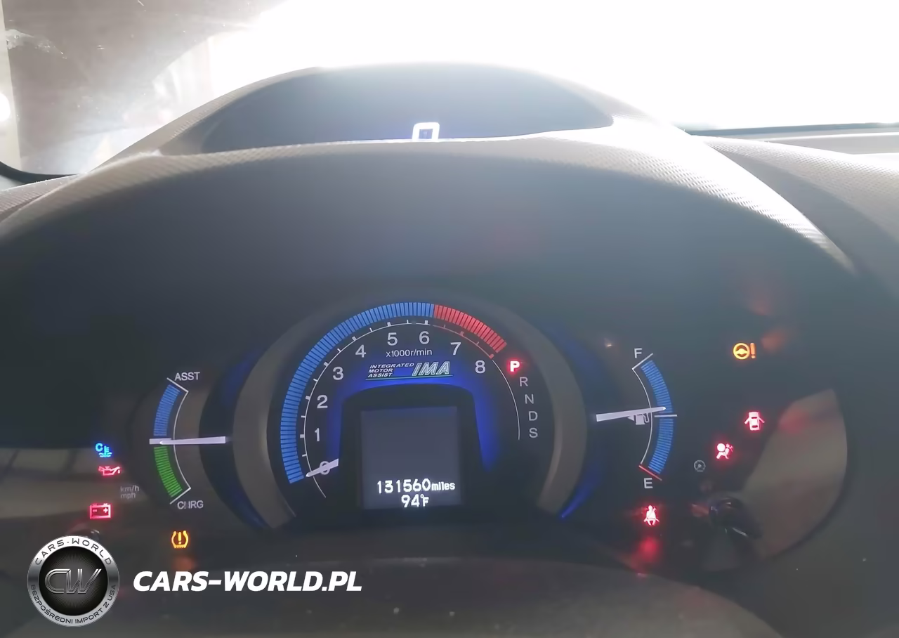 2010 Honda Insight Ex VIN:JHMZE2H79AS026803 - 7