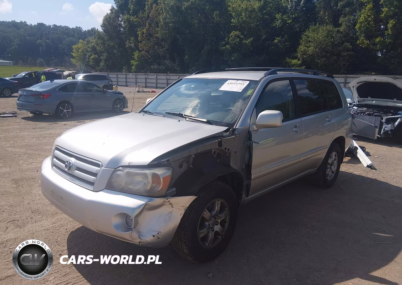 2005 Toyota Highlander V6 VIN:JTEEP21A150093845 - 2