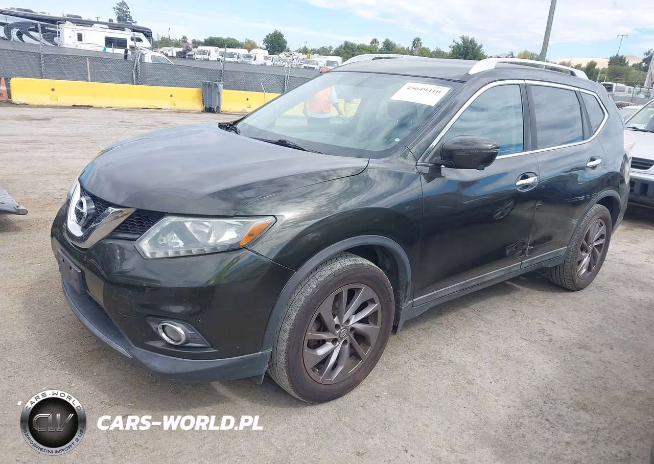 2016 Nissan Rogue Sl VIN:5N1AT2MT5GC754477 - 2