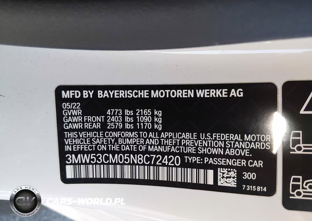 2022 BMW M240 I xDrive VIN:3MW53CM05N8C72420 - 9