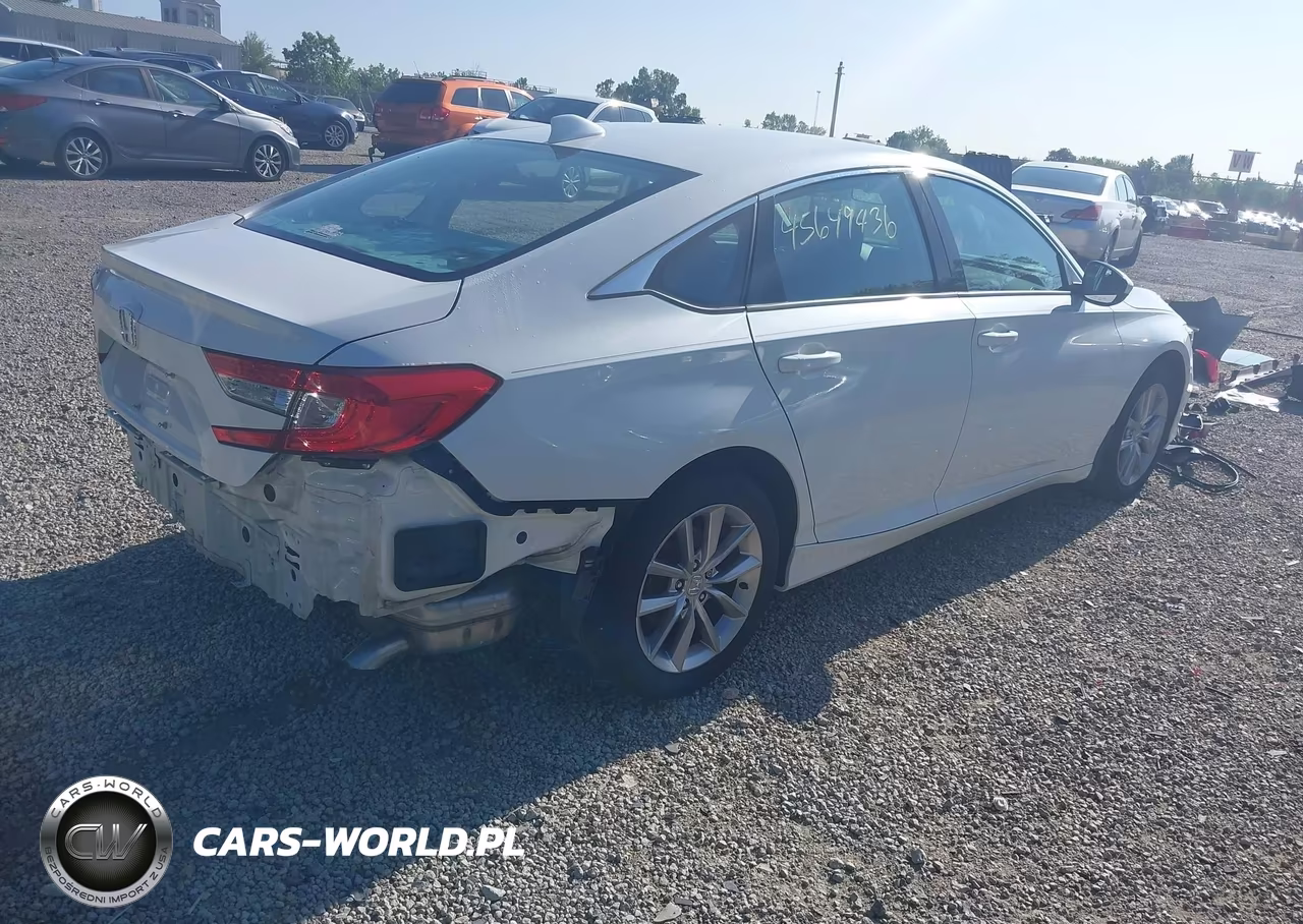 2021 Honda Accord Lx VIN:1HGCV1F19MA014291 - 4