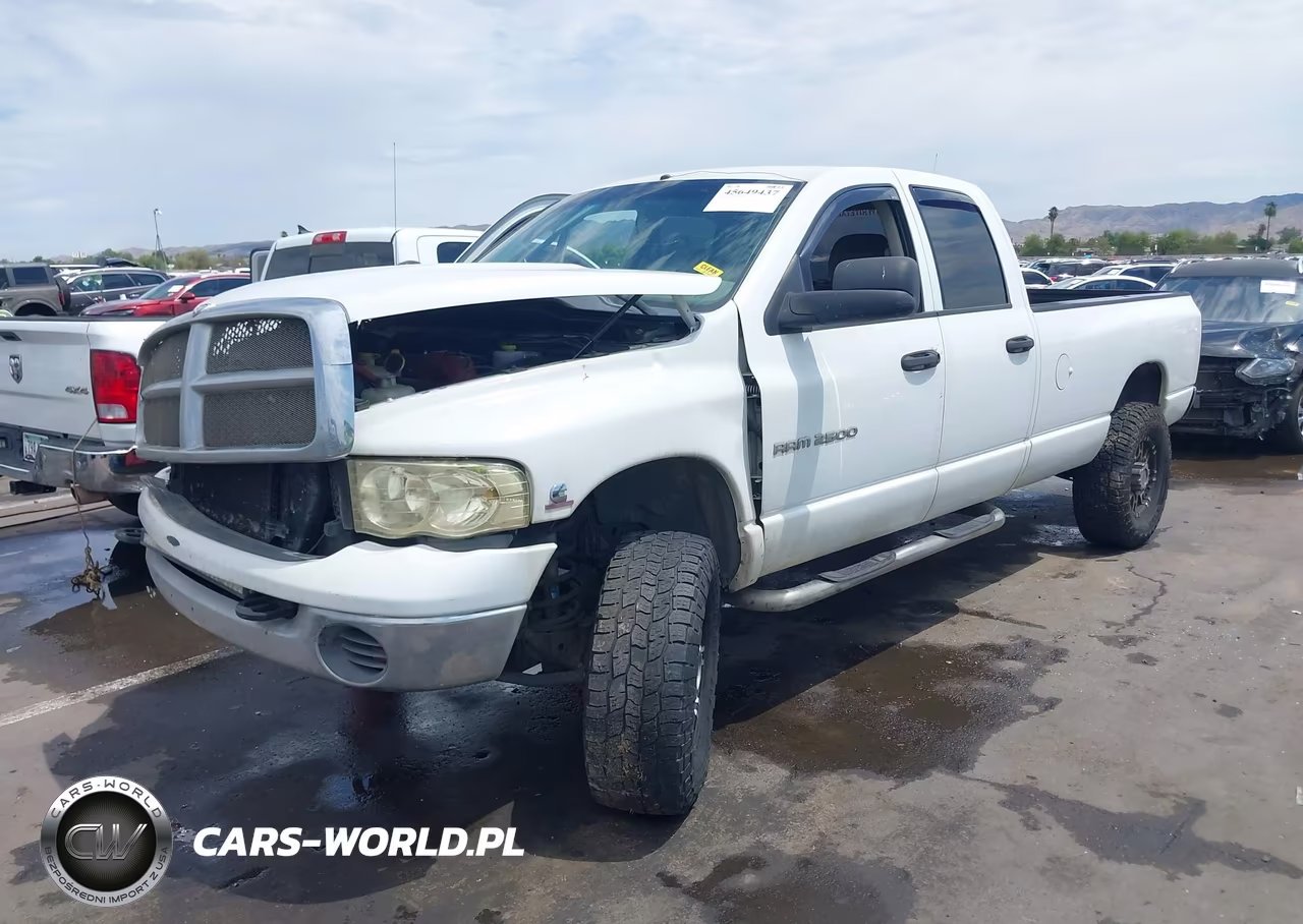 2004 Dodge Ram 2500 Slt-Laramie VIN:3D7KU28C74G120246 - 2