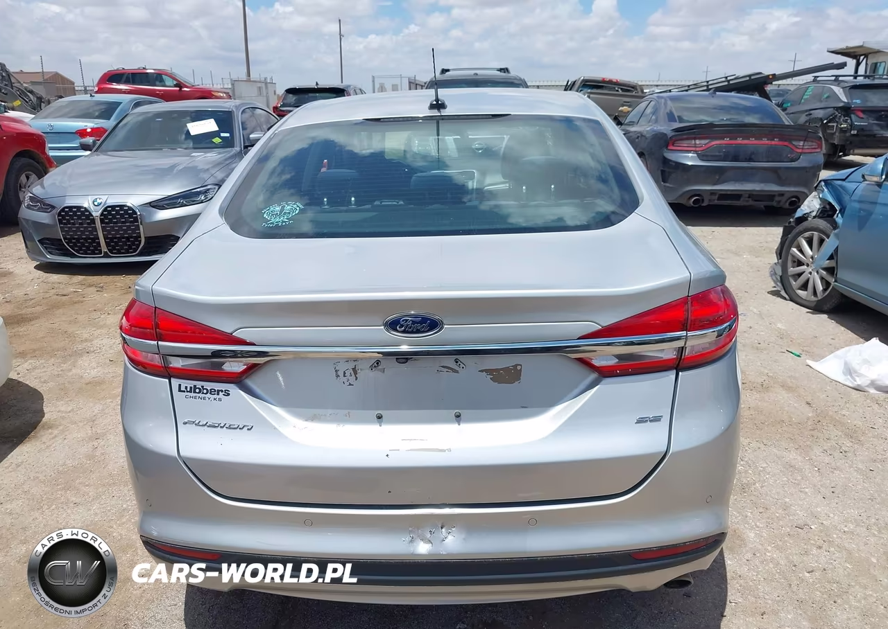 2017 Ford Fusion Se VIN:3FA6P0H76HR362620 - 16