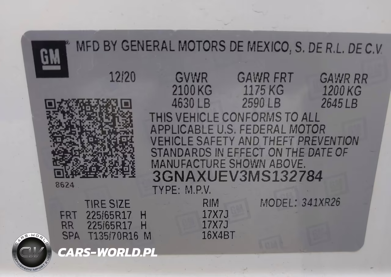 2021 Chevrolet Equinox Awd Lt VIN:3GNAXUEV3MS132784 - 9