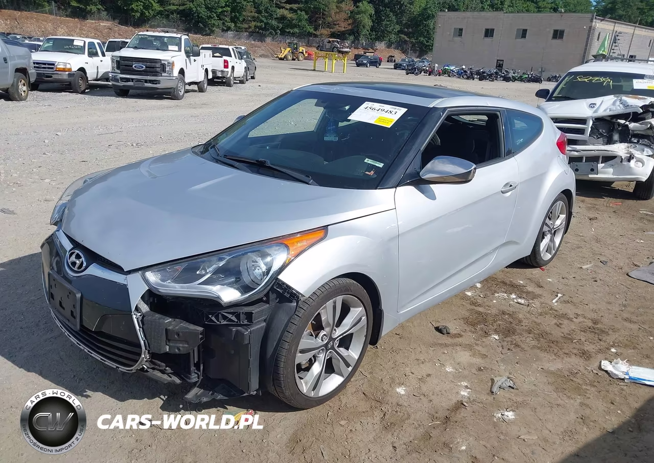 2017 Hyundai Veloster Value Edition VIN:KMHTC6AD1HU321750 - 2