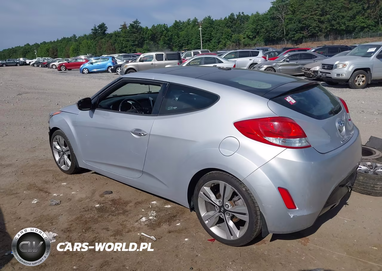 2017 Hyundai Veloster Value Edition VIN:KMHTC6AD1HU321750 - 3