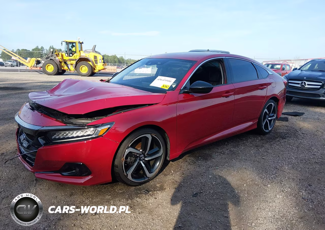 2022 Honda Accord Sport Special Edition VIN:1HGCV1F42NA038492 - 2