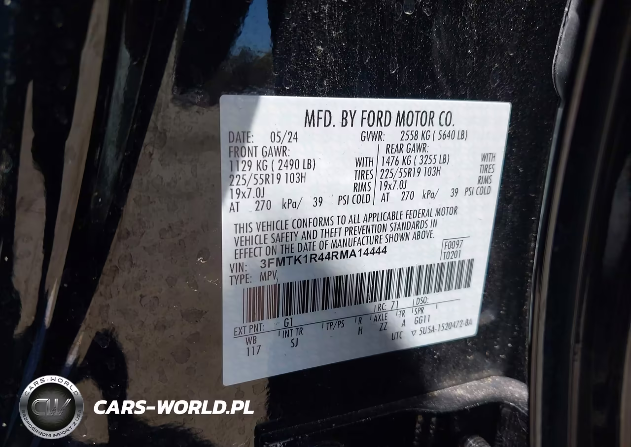 2024 Ford Mustang Mach-E Select VIN:3FMTK1R44RMA14444 - 9