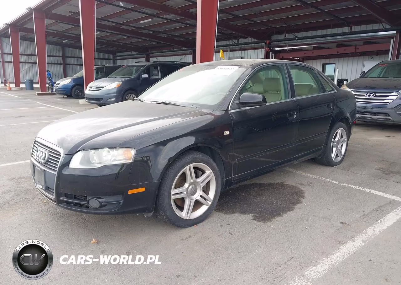 2008 Audi A4 2.0T VIN:WAUDF78E98A026494 - 2