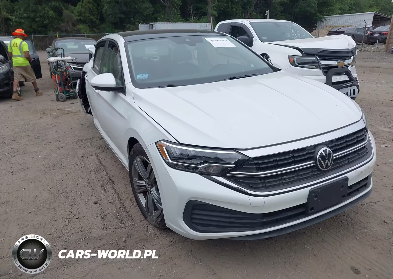 2024 Volkswagen Jetta 1.5T Se VIN:3VW7M7BU7RM092260 - 1