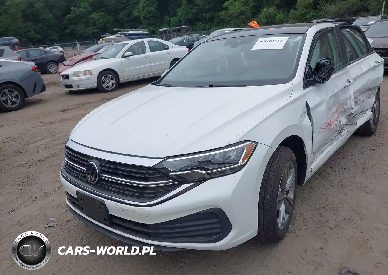 2024 Volkswagen Jetta 1.5T Se VIN:3VW7M7BU7RM092260 - 2