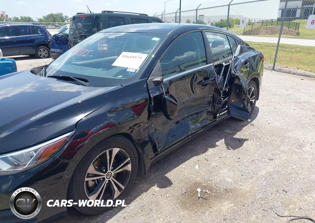 2020 Nissan Sentra Sv Xtronic Cvt VIN:3N1AB8CV2LY224968 - 6