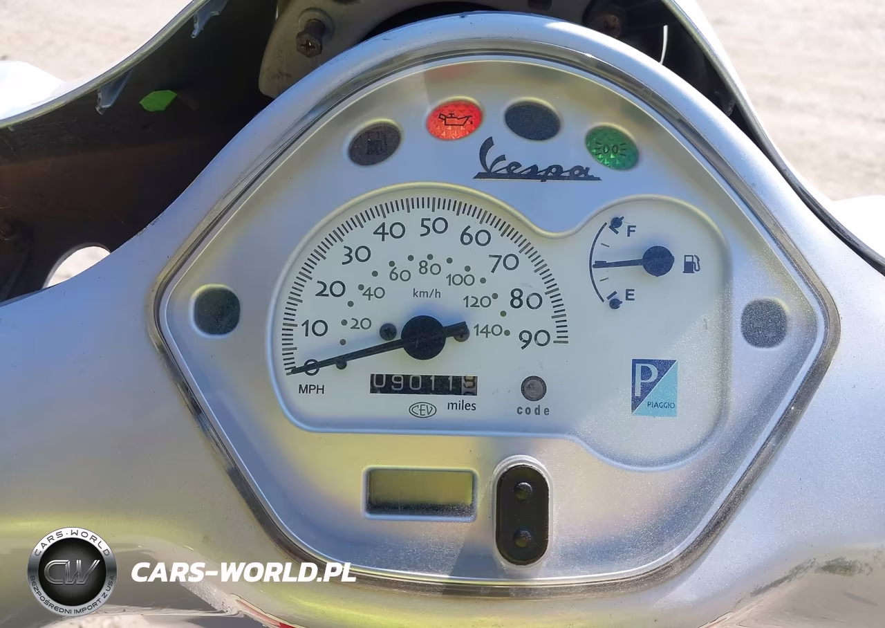 2006 Vespa Lx 150 VIN:ZAPM448F465001295 - 7