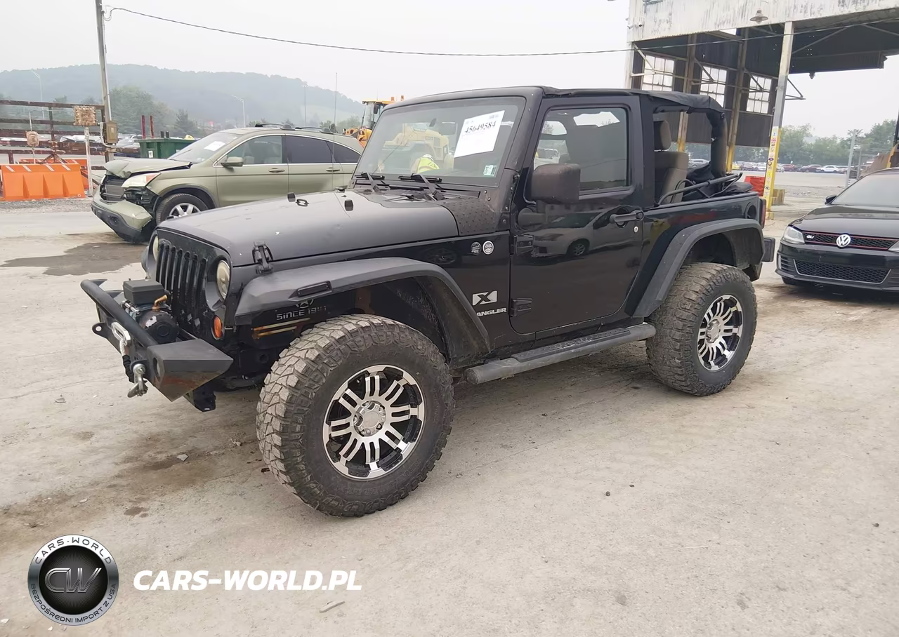 2009 Jeep Wrangler X VIN:1J4FA24109L741468 - 2