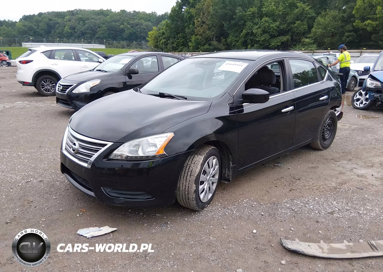 2013 Nissan Sentra Sv VIN:3N1AB7APXDL616738 - 2