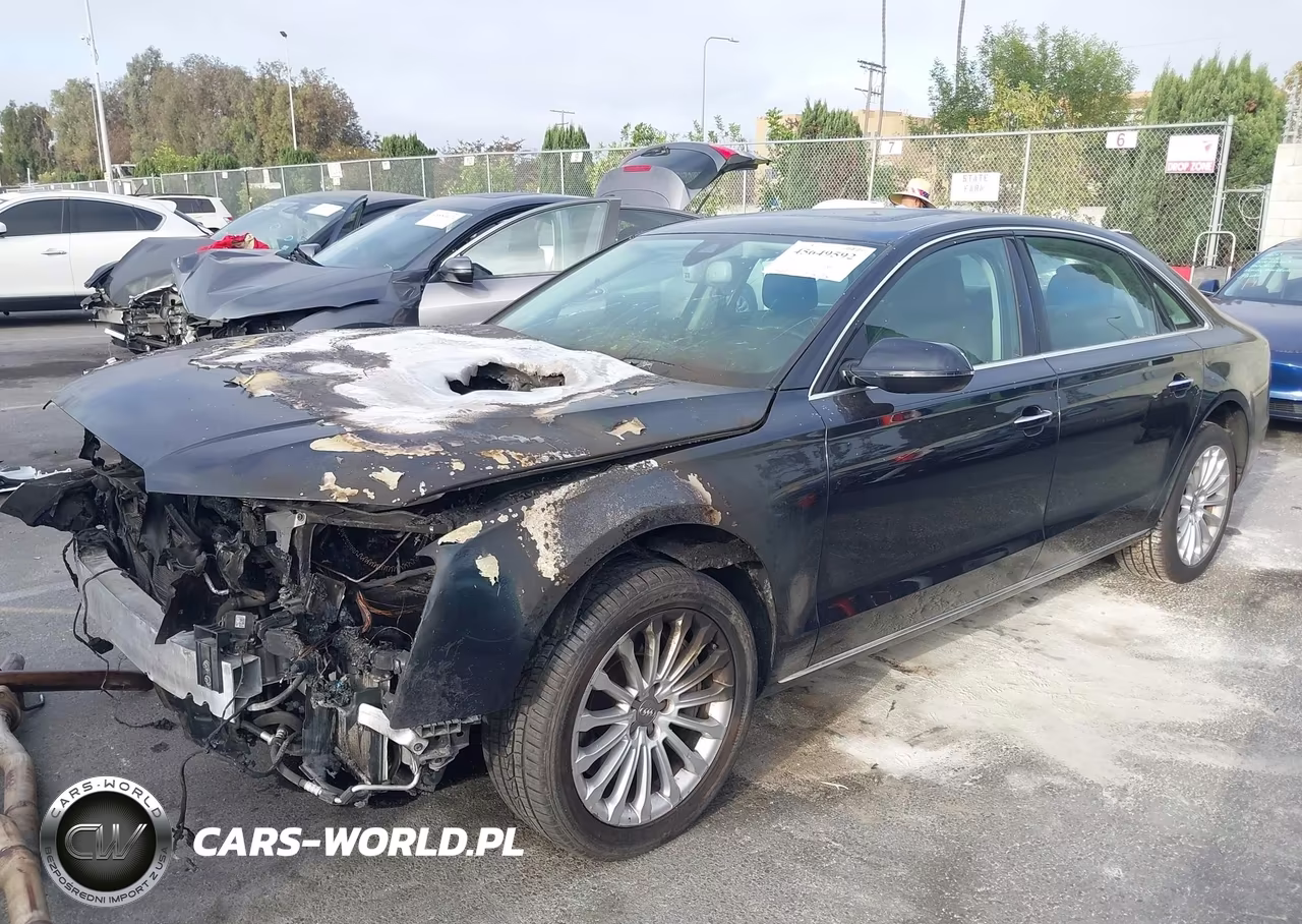 2015 Audi A8 L 4.0T VIN:WAU32AFDXFN031241 - 2
