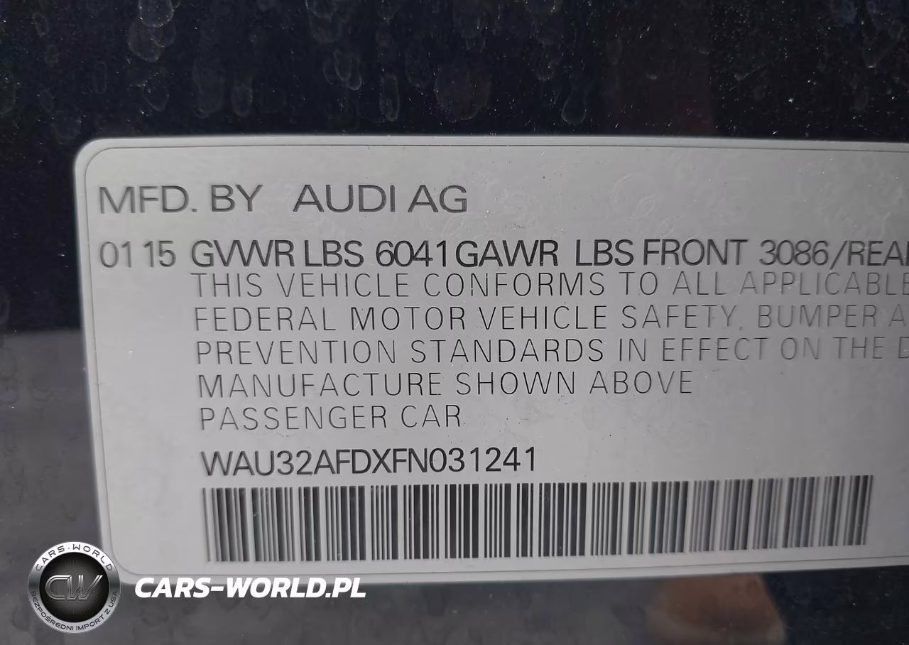2015 Audi A8 L 4.0T VIN:WAU32AFDXFN031241 - 9