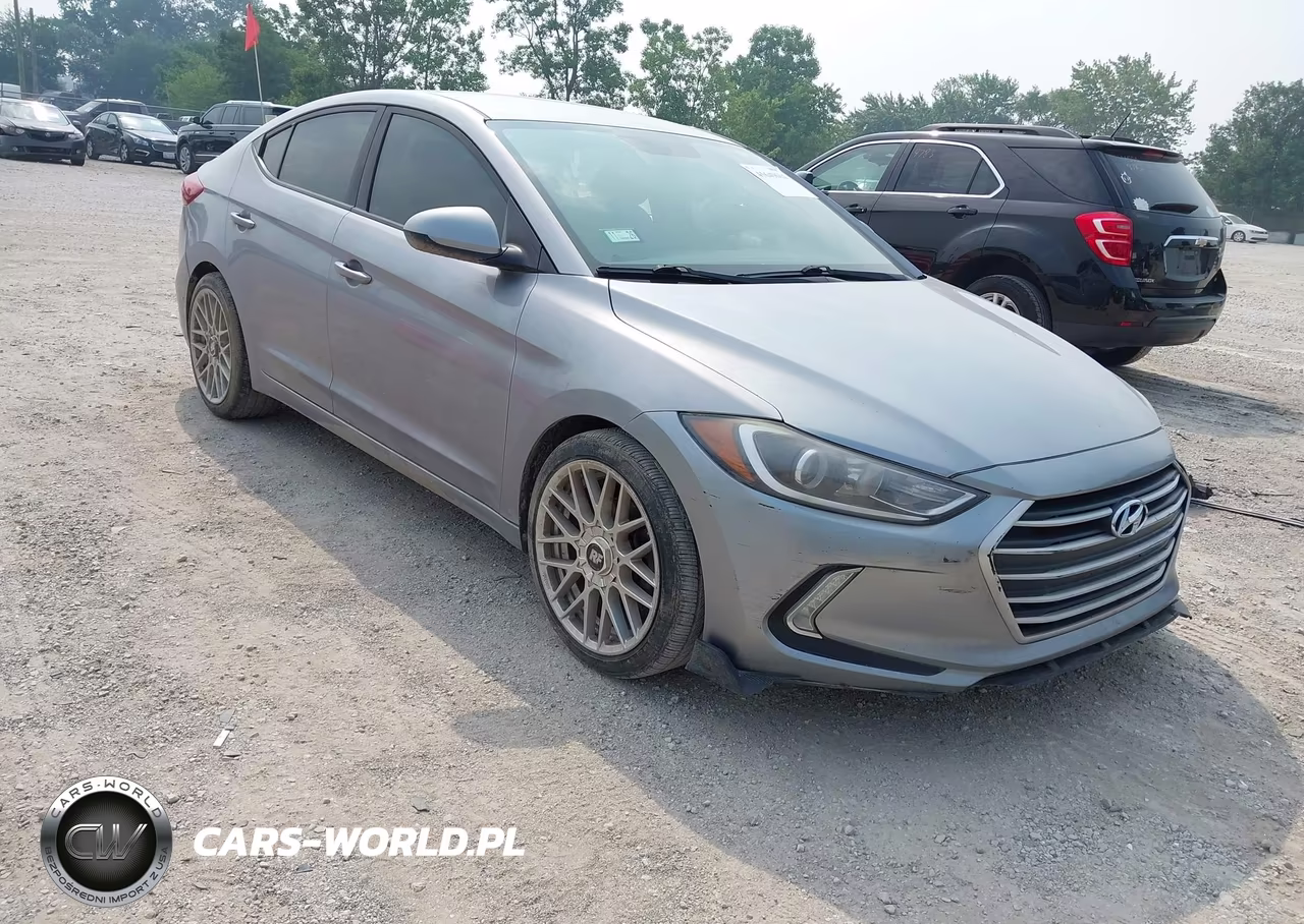 2017 Hyundai Elantra Se VIN:5NPD84LF0HH097846 - 1