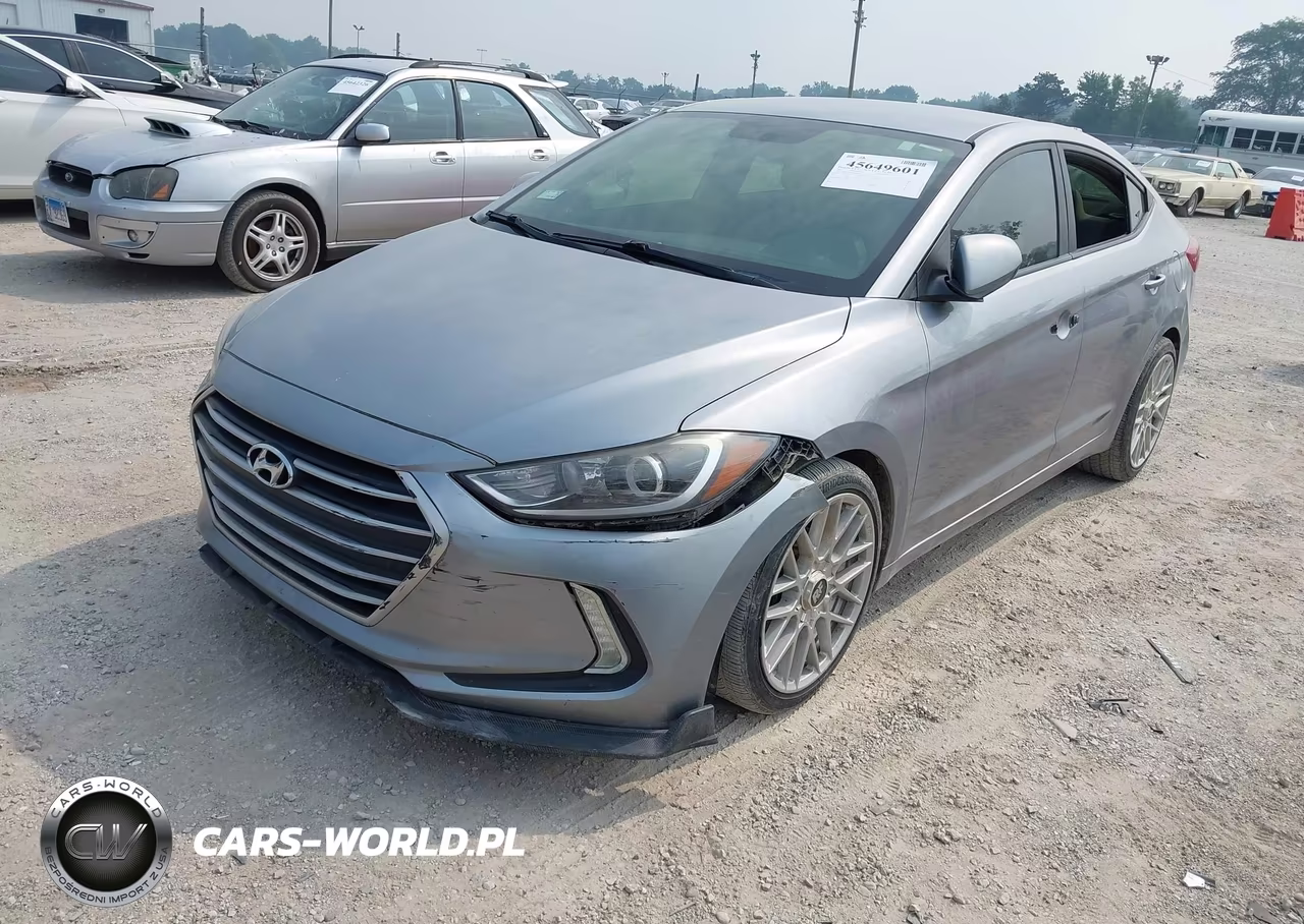 2017 Hyundai Elantra Se VIN:5NPD84LF0HH097846 - 2