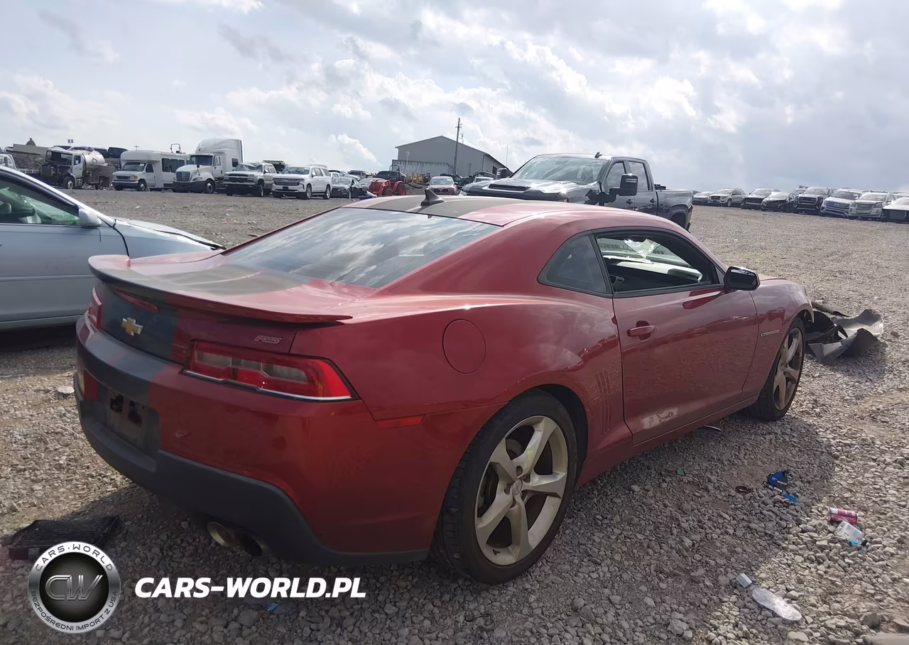 2014 Chevrolet Camaro 1Lt VIN:2G1FB1E38E9268149 - 4