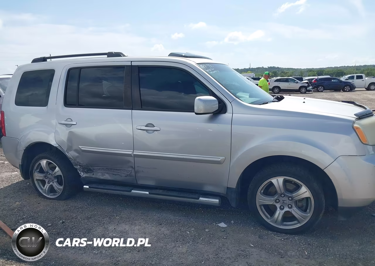 2012 Honda Pilot Ex-L VIN:5FNYF4H57CB062803 - 13