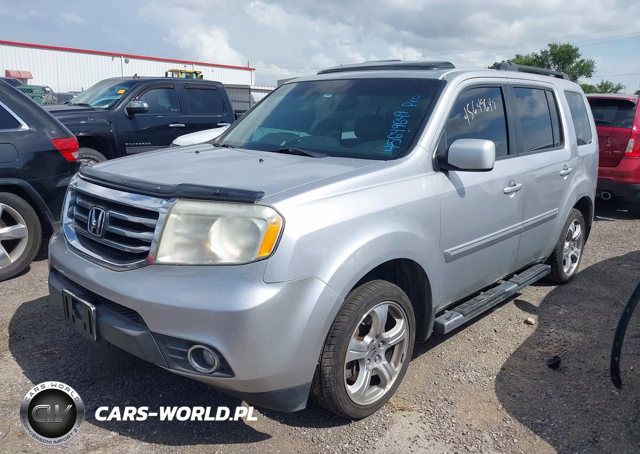 2012 Honda Pilot Ex-L VIN:5FNYF4H57CB062803 - 2