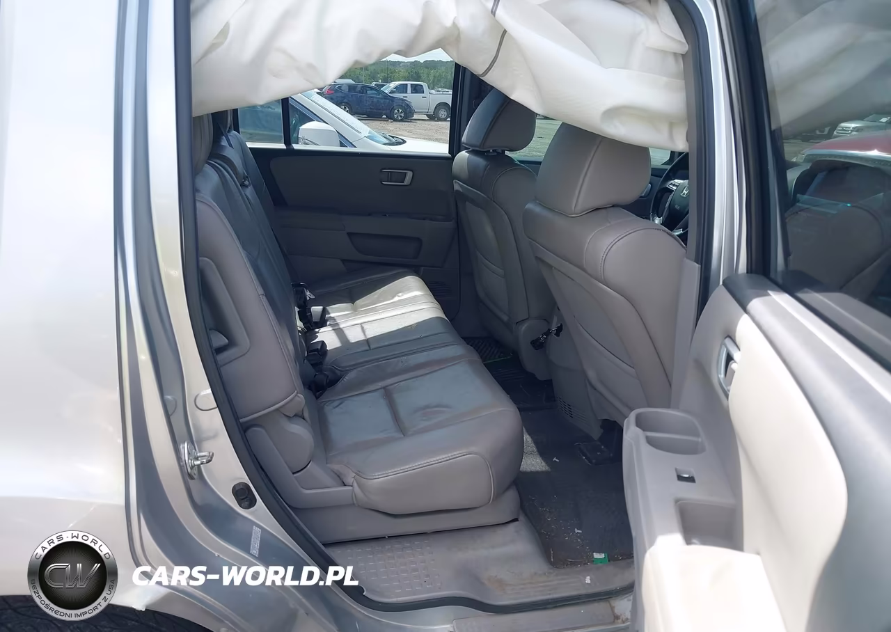 2012 Honda Pilot Ex-L VIN:5FNYF4H57CB062803 - 8