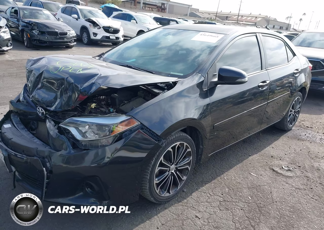 2015 Toyota Corolla S Plus VIN:5YFBURHE0FP251004 - 2