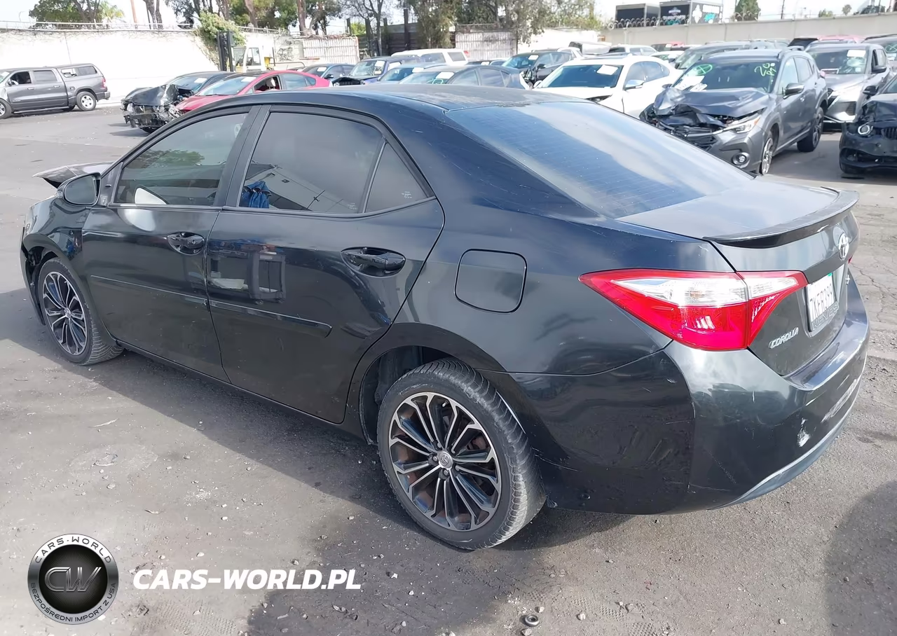 2015 Toyota Corolla S Plus VIN:5YFBURHE0FP251004 - 3