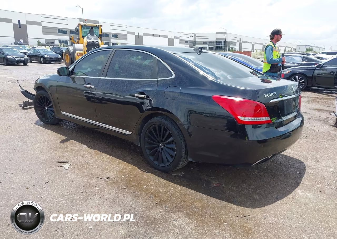 2014 Hyundai Equus Signature VIN:KMHGH4JHXEU073990 - 3