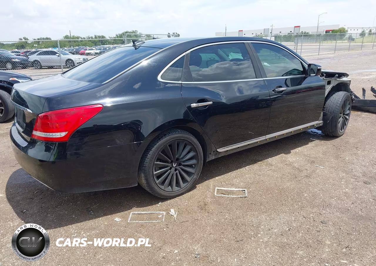 2014 Hyundai Equus Signature VIN:KMHGH4JHXEU073990 - 4