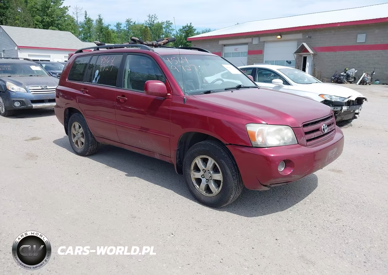 2007 Toyota Highlander V6 (2 Rows) (A5)