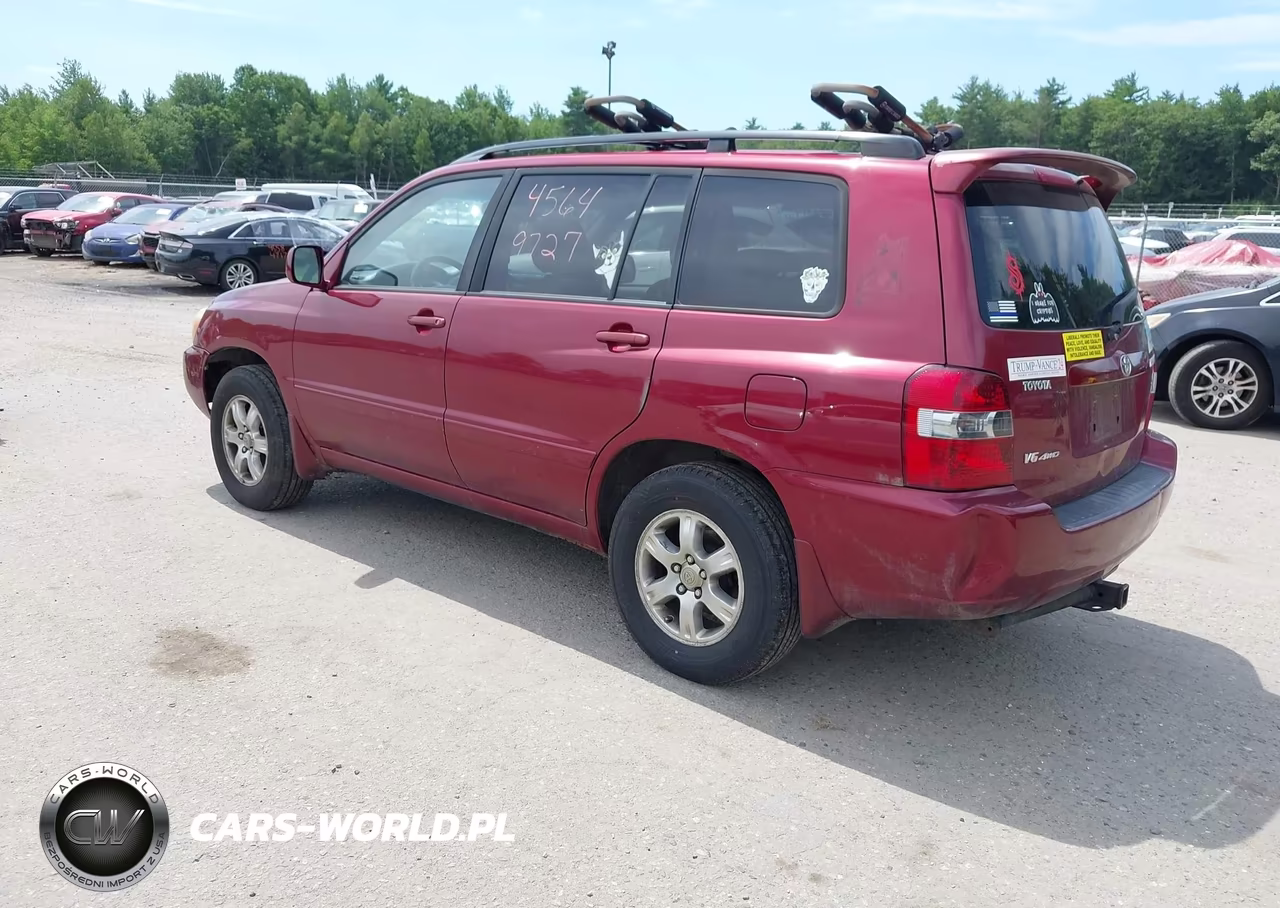 2007 Toyota Highlander V6 (2 Rows) (A5) VIN:JTEHP21A770207606 - 3