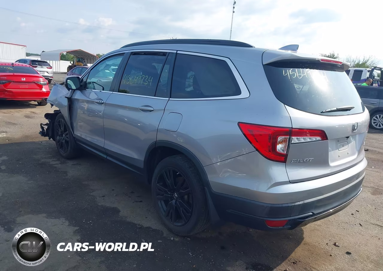 2021 Honda Pilot Awd Special Edition VIN:5FNYF6H27MB055448 - 3