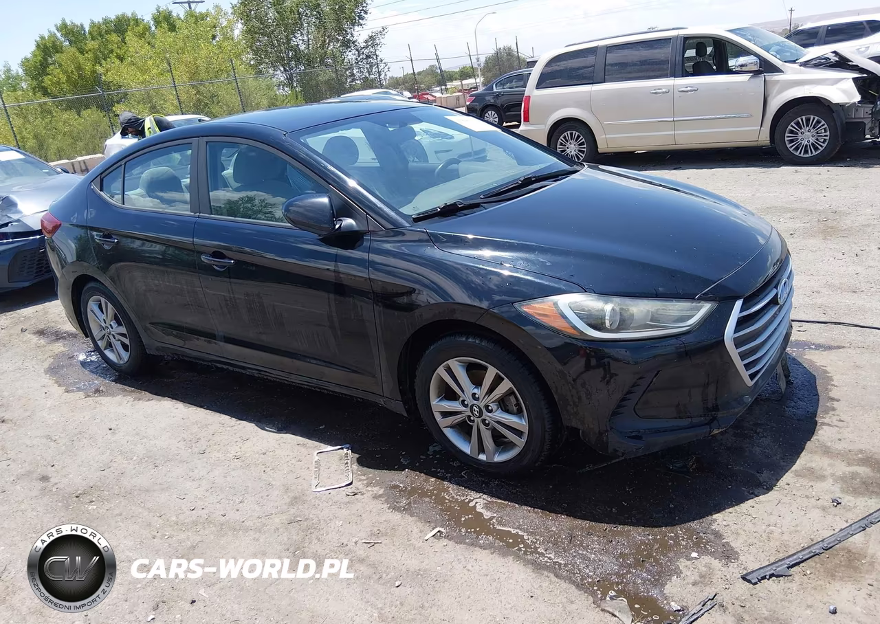 2017 Hyundai Elantra Se VIN:KMHD84LF9HU098351 - 1
