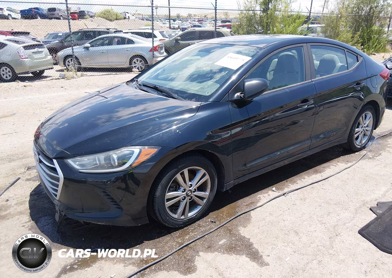 2017 Hyundai Elantra Se VIN:KMHD84LF9HU098351 - 2