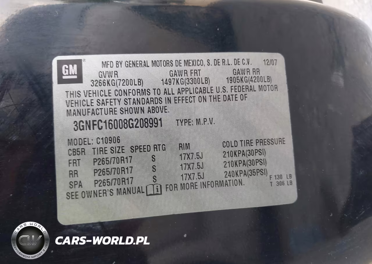 2008 Chevrolet Suburban 1500 Lt VIN:3GNFC16008G208991 - 9