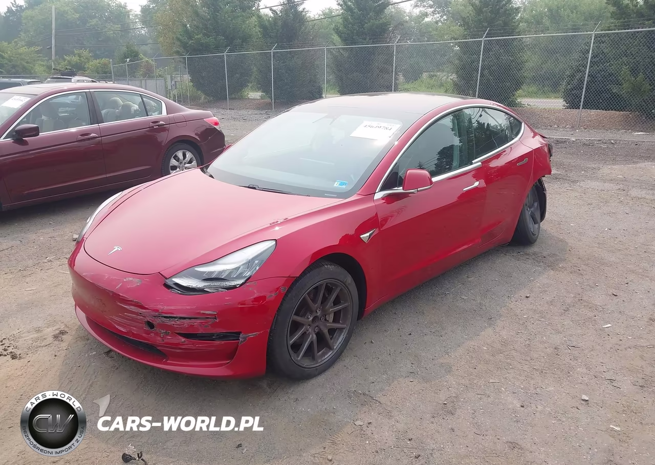 2018 Tesla Model 3 Long Range-Mid Range VIN:5YJ3E1EA6JF122970 - 2